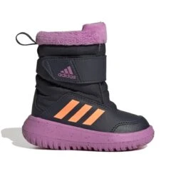 ADIDAS PERFORMANCE Adidas Winterstiefel Winterplay I (Nylon, Futter, Schmutzfang, Klettverschluss) Inkblau/pink Kleinkinder -Günstiges Draussen Herz Geschäft adidas GZ6799 Winterplay I Winterschuh202 1200x1200 1