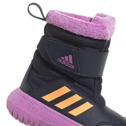 ADIDAS PERFORMANCE Adidas Winterstiefel Winterplay I (Nylon, Futter, Schmutzfang, Klettverschluss) Inkblau/pink Kleinkinder -Günstiges Draussen Herz Geschäft adidas GZ6799 Winterplay I Winterschuh208 1200x1200 1