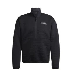 ADIDAS PERFORMANCE Adidas Fleecepullover Terrex Utilitas Hike Half-Zip Schwarz Herren -Günstiges Draussen Herz Geschäft adidas HH9252 Terrex Utilitas Pullover208 1200x1200 1