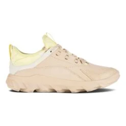 ECCO Wanderschuhe MX Low Nubukleder - Strapazierfähige Sohle, Sockenartige Konstruktion - Limestone Damen -Günstiges Draussen Herz Geschäft ecco 820183 01378 MX Schuh205 1024x1024 1