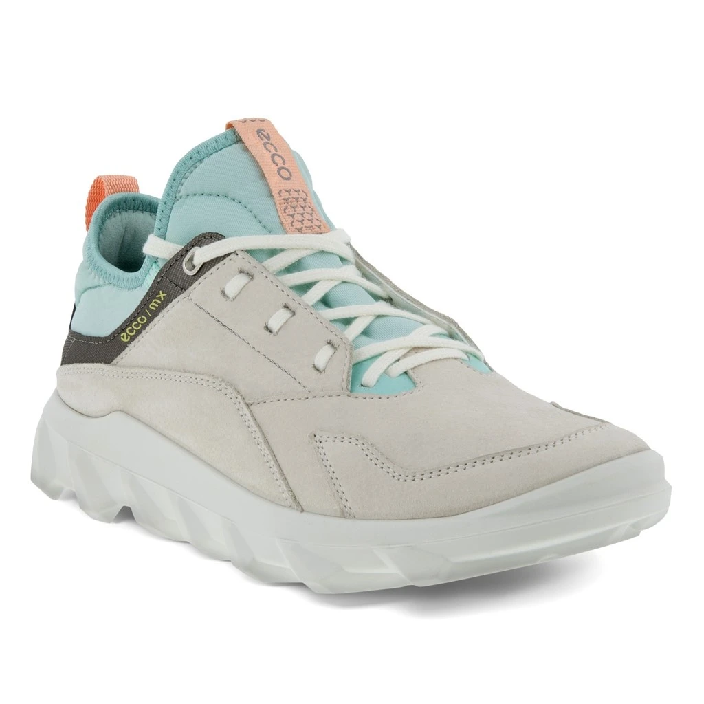 ECCO Wanderschuhe MX Low Nubukleder - Strapazierfähige Sohle, Sockenartige Konstruktion - Hellgrau Damen 2 ECCO Wanderschuhe MX Low Nubukleder - Strapazierfähige Sohle, Sockenartige Konstruktion - Hellgrau Damen – Bild 2