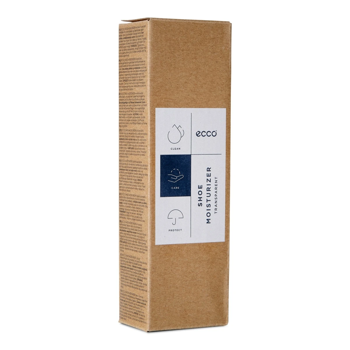 ECCO Schuhpflege Feuchtigkeits Smooth Care Transparent - 1 Dose 75ml Mit Schwammapplikator 1 ECCO Schuhpflege Feuchtigkeits Smooth Care Transparent - 1 Dose 75ml Mit Schwammapplikator