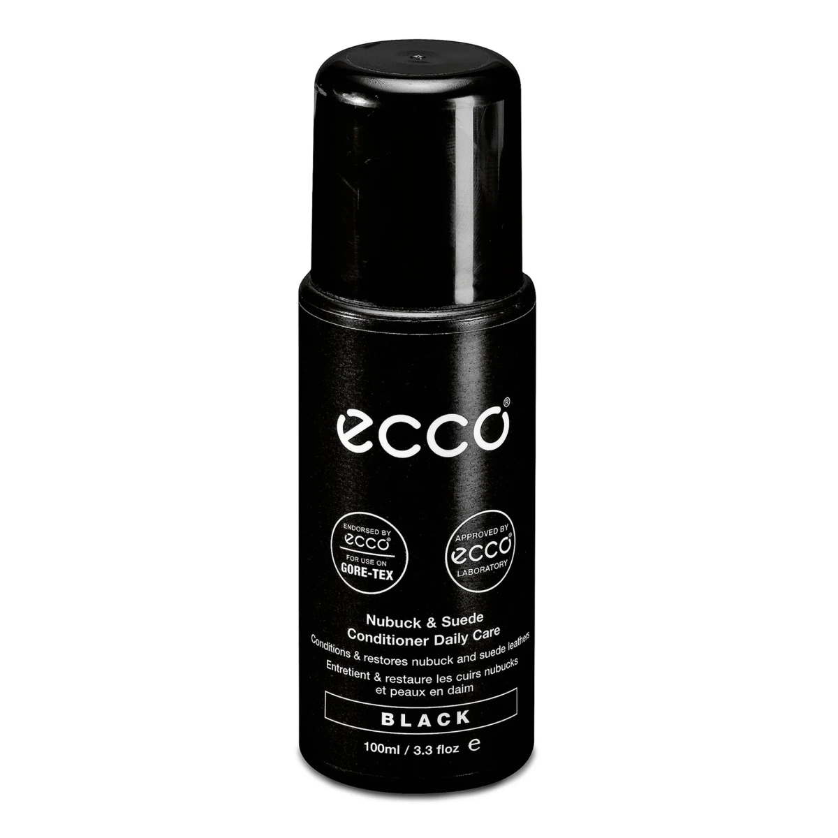 ECCO Schuhpflge Nubuk-Suede Conditioner Daily Care (für Schuhe Aus Nubuk- Und Wildleder) Schwarz - 1 Dose 100ml 1 ECCO Schuhpflge Nubuk-Suede Conditioner Daily Care (für Schuhe Aus Nubuk- Und Wildleder) Schwarz - 1 Dose 100ml