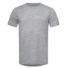 Super.natural Super Natural Tshirt Base 140g - Merionwolle - Unterwäsche Grau Meliert Herren