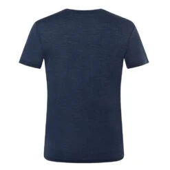 Super.natural Super Natural Freizeit-Tshirt Graphic King Coco - Merinowollmix - Dunkelblau Herren -Günstiges Draussen Herz Geschäft super natural SNMP01051 T85 Tshirt King Coco 2 1018x1018 1